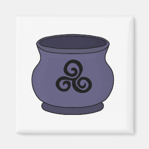 Aimant Triskele Triple Spiral Cauldron