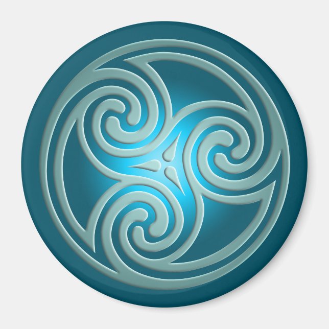 Aimant Triskelion symbole CC0347 (Devant)