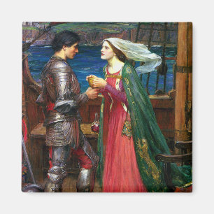 Aimant Tristan et Iseult, vers 1916 par John Waterhouse