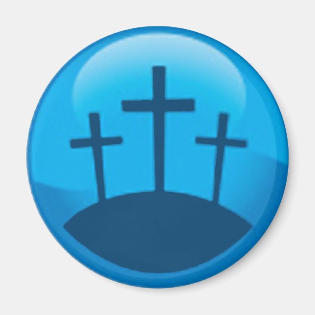 Aimant trois croix (Devant)