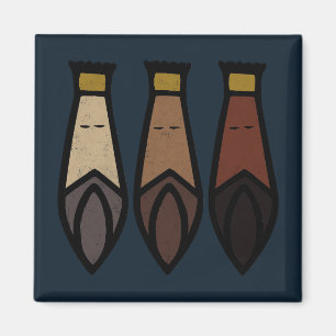 Aimant Trois Sages Hommes. Los Tres Reyes Magos