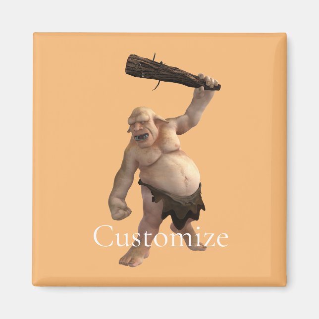 Aimant Troll moche Thunder_Cove (Devant)