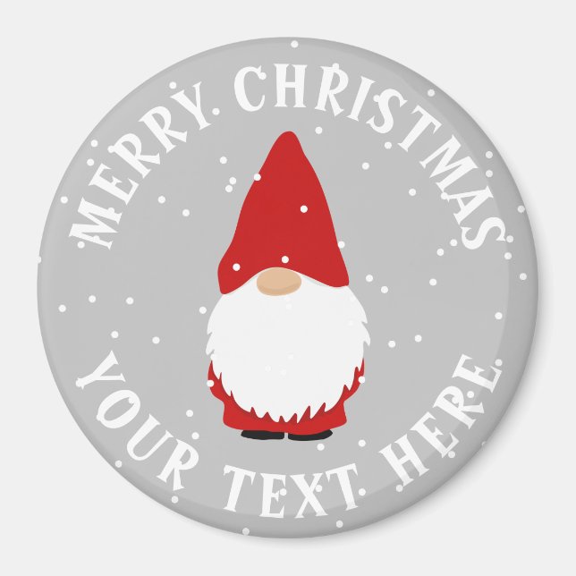 Aimant Troll scandinave Noël gnome réfrigérateur personna (Devant)