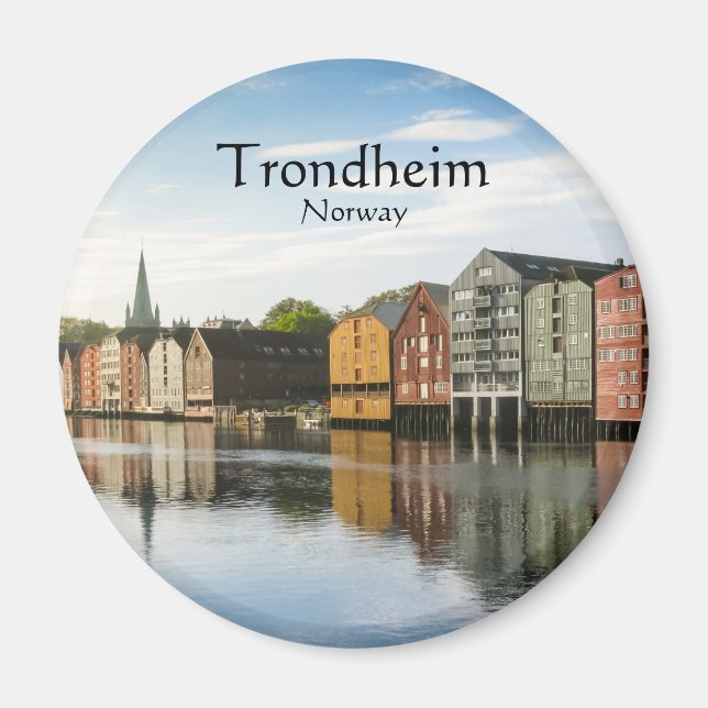 Aimant Trondheim Norvège (Devant)