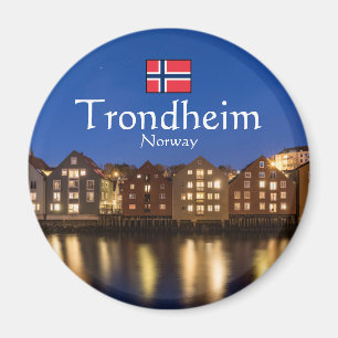 Aimant Trondheim Norvège Souvenir