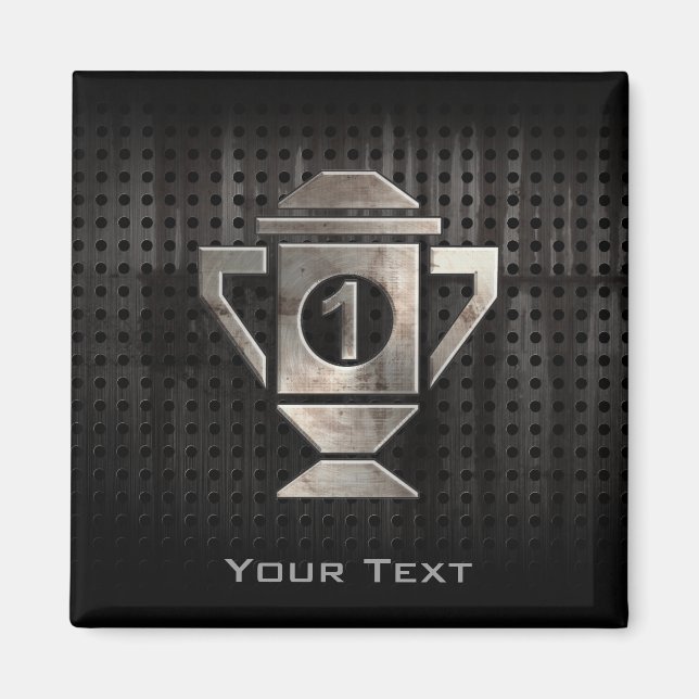 Aimant Trophée cool 1ère place (Devant)