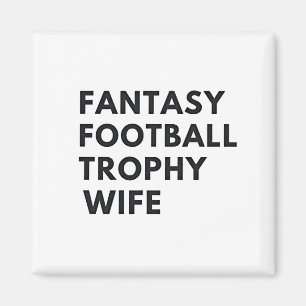 Aimant Trophée de football d'Imaginaire Femme Couples amu