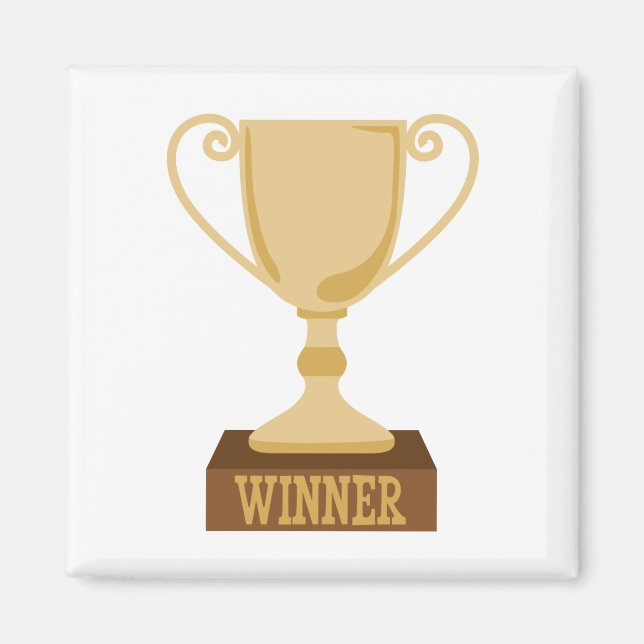 Aimant Trophée des vainqueurs (Devant)