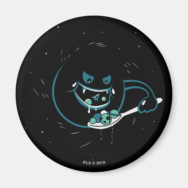 Aimant Trou noir Devours (Devant)