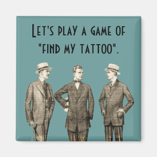 Aimant Trouvez mon tatouage