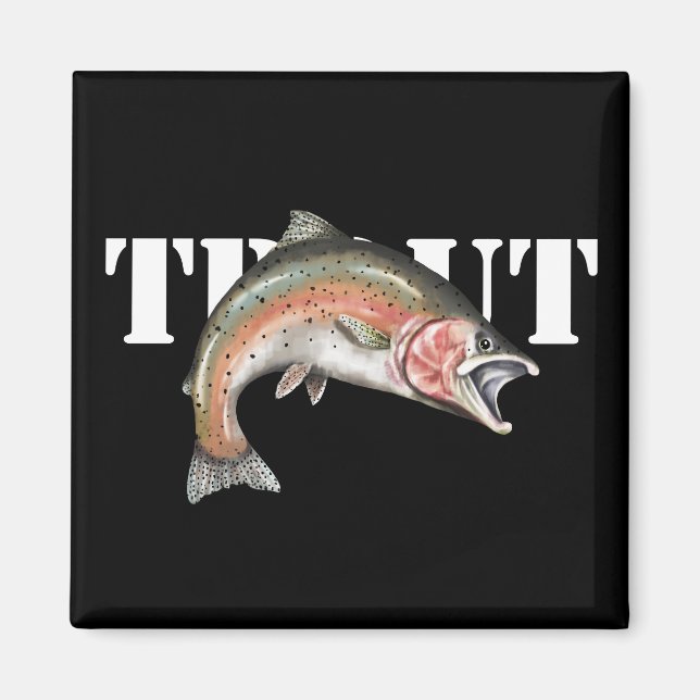 Aimant truite (Devant)