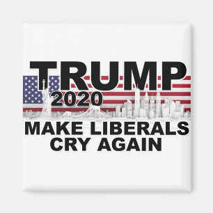 Aimant Trump 2020 fait pleurer à nouveau les libéraux