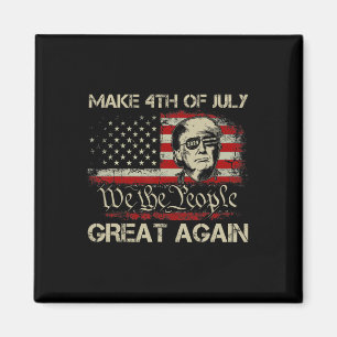 Aimant Trump 2024 rend 4 juillet grand à nouveau F améric