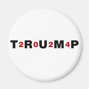 Aimant Trump 2024 Rouge