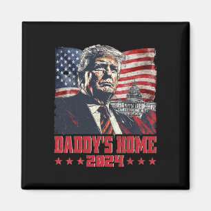 Aimant Trump 2025 Prendre l'Amérique Papa est à la maison