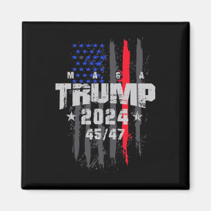 Aimant Trump 45-47 Mega Drapeau US Élection Présidentiell