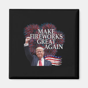 Aimant Trump 4 Juillet Rendre les Feux d'Artifice à Nouve