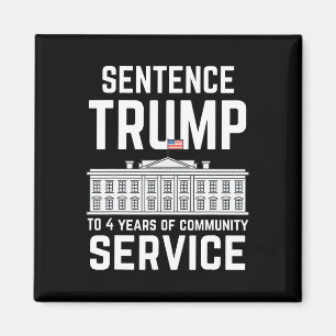 Aimant Trump À 4 Ans De Service Communautaire 5