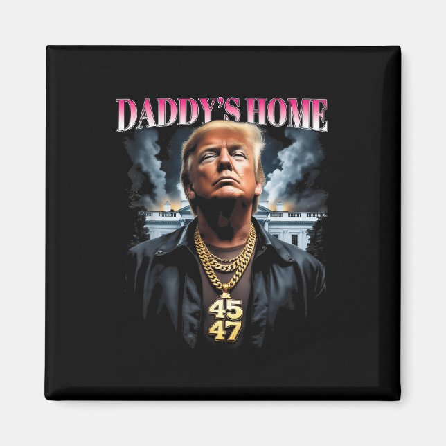 Aimant Trump à la maison de papa (Devant)