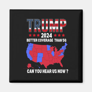 Aimant Trump a une meilleure couverture que la carte élec