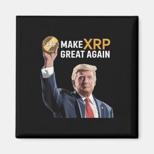 Aimant Trump amusant rendre Xrp super à nouveau Xrp Crypt