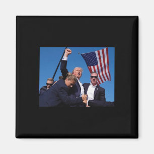 Aimant Trump Attaque Trump Contre Trump Lutte Pour L'Amér
