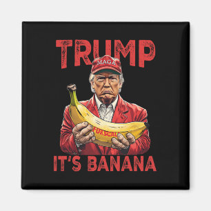 Aimant Trump, c'est de la banane pour l'échelle