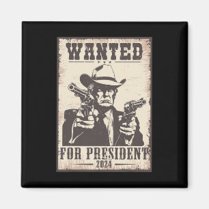 Aimant Trump Cowboy Recherché Aux États-Unis Président 20