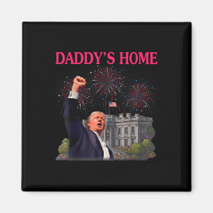 Aimant Trump Daddys Accueil Au Cours De Laquelle Joe Bide