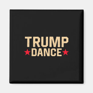 Aimant Trump Dance 2024 Qr 4547 Funny Trump Dancing Code