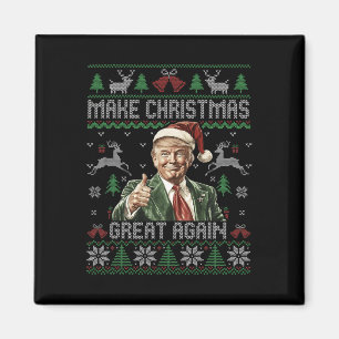 Aimant Trump drôle Rendre Noël super à nouveau moche sueu