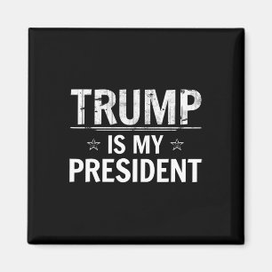 Aimant Trump est mon président - Républicain conservateur