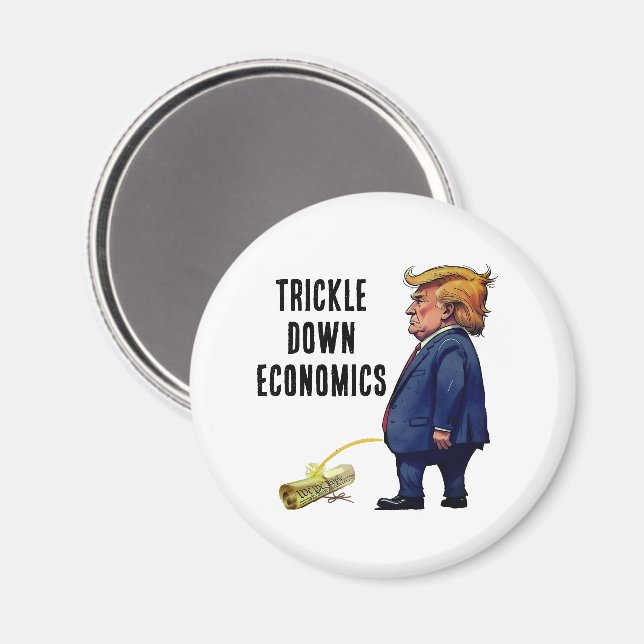 Aimant Trump et l'économie à la traîne (Recto/Verso)