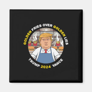 Aimant Trump et Trump se disputent les mensonges d'or Tru