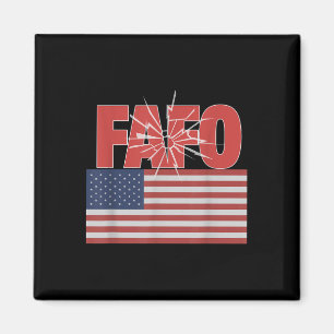 Aimant Trump Fafo, Drôle Fafo Trump American Flag