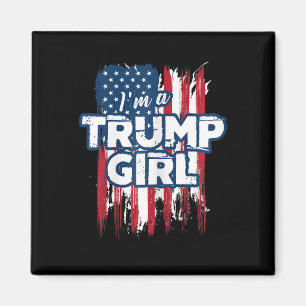 Aimant Trump Fille Trump Pro Président Donald Trump Supp