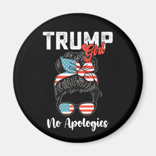Aimant Trump Girl No excuse pour l'élection présidentiell
