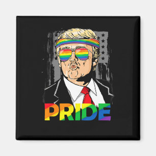 Aimant Trump Lgbt Gay pride Mois Lesbian Biual Transgend