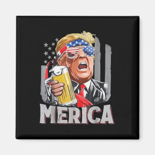 Aimant Trump Merica Rendre 4 juillet grand à nouveau les