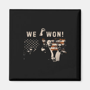 Aimant Trump Nous avons gagné Victoires Investiture 47 Pr