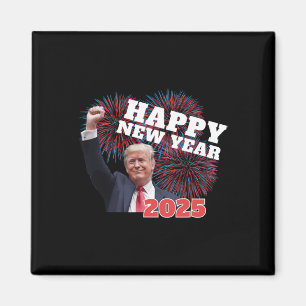 Aimant Trump patriotique Bonne année 2025 Parti conservat