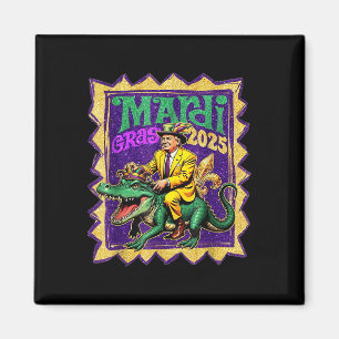 Aimant Trump Rendre Mardi Gras Grand À Nouveau Drôle Para