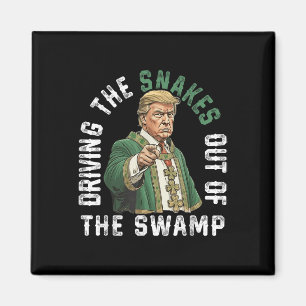 Aimant Trump Sortit Les Serpents Du Marais