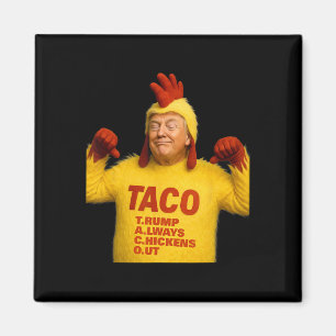 Aimant Trump Taco Trump Toujours Se Défile 