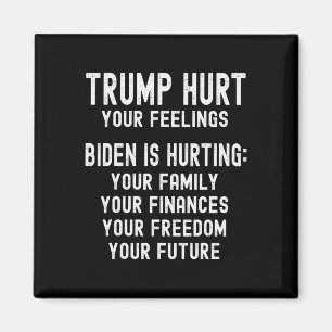 Aimant Trump vous a blessé Trump 2025 Anti-biden Rép