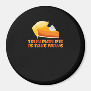 Aimant Trumpkin Citrouille tarte drôle Thanksgiving Fitti