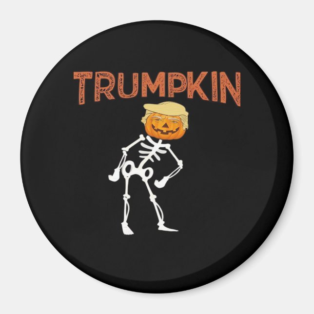 Aimant Trumpkin Halloween Funny Classic (Devant)