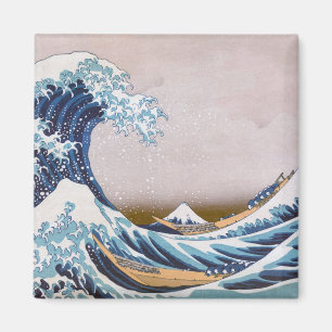 Aimant Tsunami Grande Vague au large de Kanagawa Japon pa