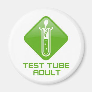 Aimant Tube d'essai adulte