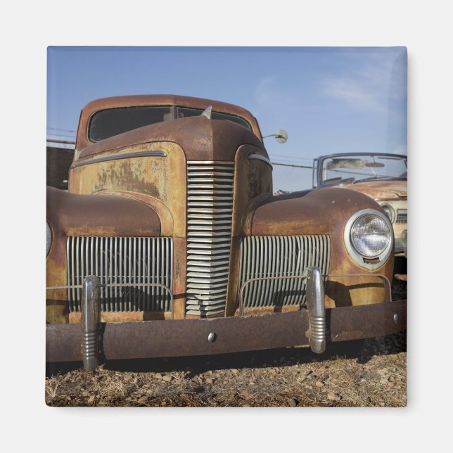 Aimant Tucumcari, Nouveau-Mexique, États-Unis. Route 66. (Devant)